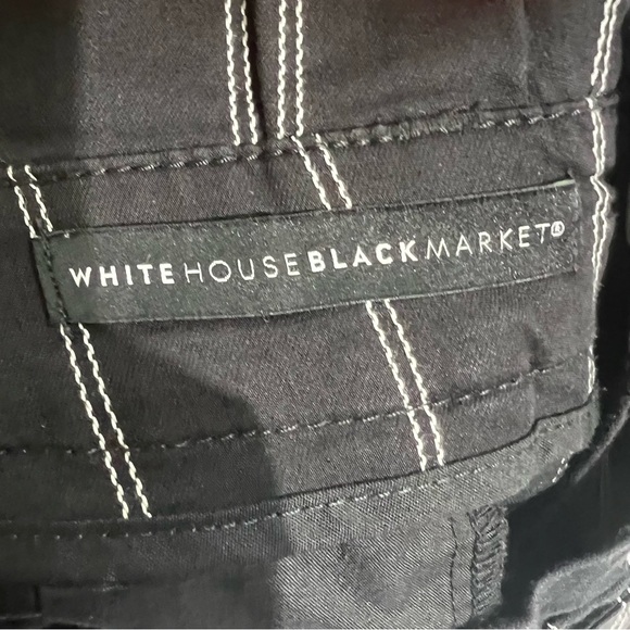 NWT WHBM The 5” Short Striped Belted High-Rise Shorts Size 4 Preppy Classic - Picture 3 of 9